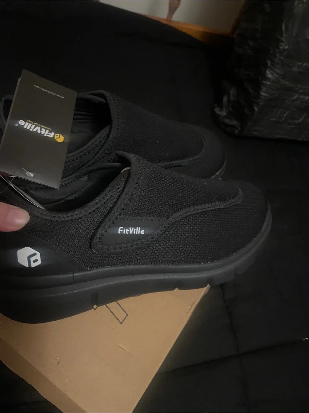 Men’s ' Breathable Slip-On Shoes - Black